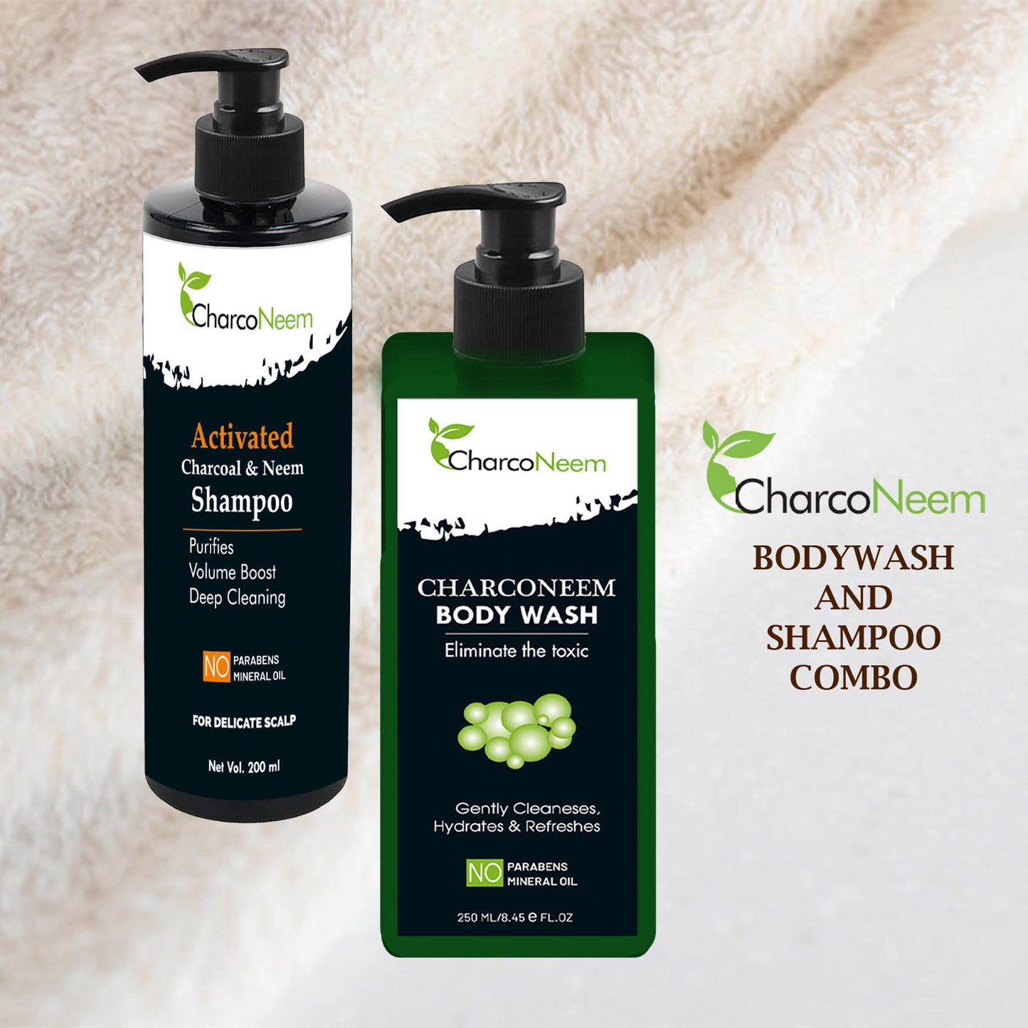 Body wash & Shampoo Combo